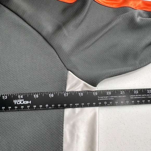 Nike Performance Youth Gray Hoodie XL 18-20 Orange White Accents Retro Swoosh a - Picture 4 of 10